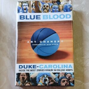 Duke-Carolina, Blue Blood Book by Art Chansky